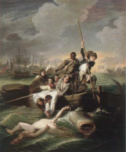 John Singleton Copley watson and the shark Sweden oil painting art